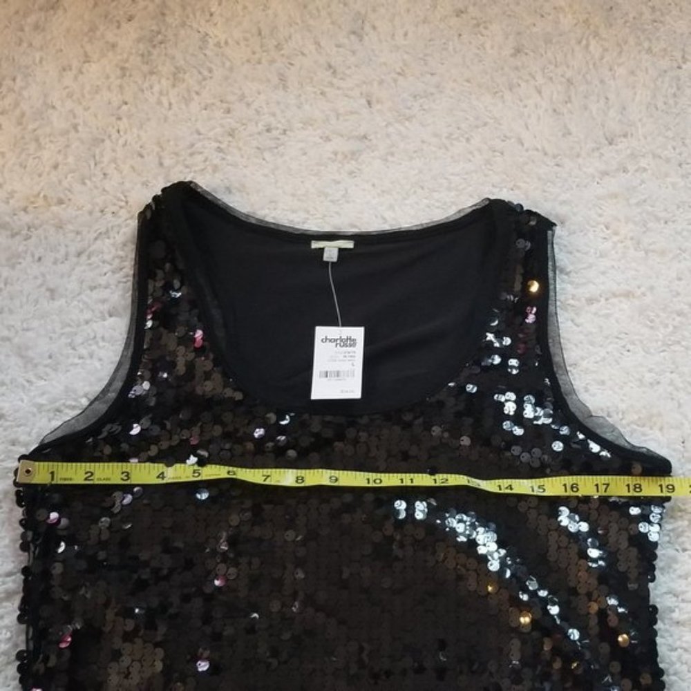 Sequined Tank Top - Picture 7 of 7